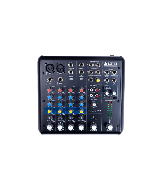 HURRISE table de mixage d'enregistrement studio Table de mixage compacte 10  canaux stéréo à faible bruit pour l'enregistrement - Cdiscount TV Son Photo