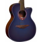 LAG - TRAMONTANE AUDITORIUM CUTAWAY ELECTRO SPECIAL EDITION BLUE BURST