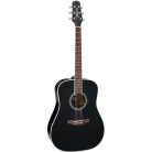 TAKAMINE - GUITARE ELECTRO ACOUSTIQUE LIMITED FT341 DREADNOUGHT BLACK GLOSS