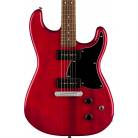 SQUIER - PARANORMAL STRAT-O-SONIC CRIMSON RED TRANSPARENT