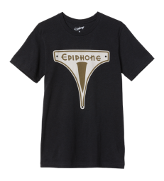 EPIPHONE - EPIPHONE VINTAGE BADGE TEE (BLACK) L