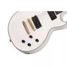 EPIPHONE - ELECTRIC GUITAR - MATT HEAFY ORIGINS LES PAUL CUSTOM 7-STRING BONE WHITE