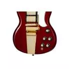 EPIPHONE - JOE BONAMASSA 1963 SG CUSTOM DARK WINE RED