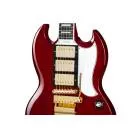 EPIPHONE - JOE BONAMASSA 1963 SG CUSTOM DARK WINE RED