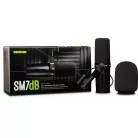 SHURE - MICROPHONE BROADCAST DYNAMIQUE AVEC PREAMP