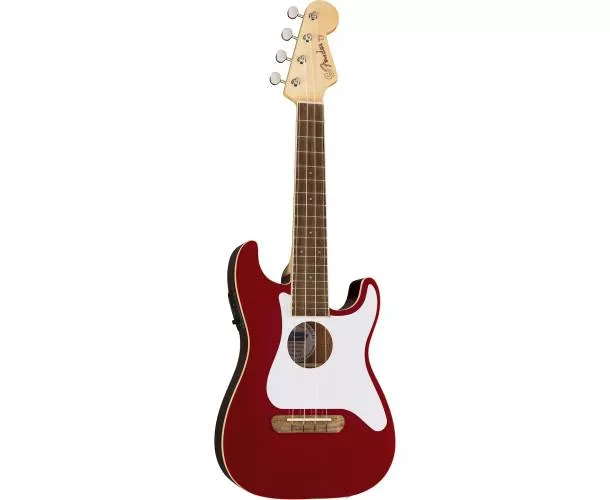 FENDER - FULLERTON STRAT UKE CANDY APPLE RED