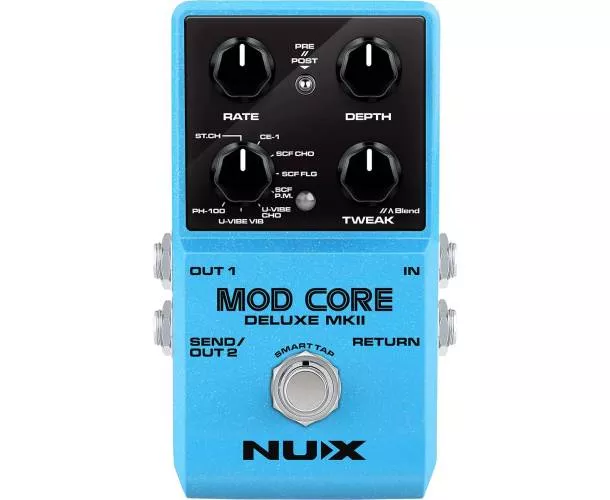 Nux - Modcore Dlx-mk2 Pedale Numerique De Modulations - 8 Effets 