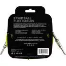 ERNIE BALL - CABLES INSTRUMENT FLEX JACK/JACK 3M VERT