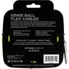 ERNIE BALL - CABLES INSTRUMENT FLEX JACK/JACK 6M VERT