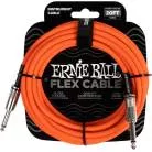 ERNIE BALL - CABLES INSTRUMENT FLEX JACK/JACK 6M ORANGE