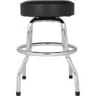 FENDER - FENDER™ CUSTOM SHOP CHEVRON LOGO BARSTOOL, BLACK/CHROME