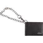 JACKSON - LIMITED EDITION LEATHER WALLET WITH CHAIN BLACK