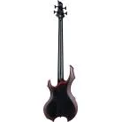 LTD - LTD FRED LECLERCQ SIGNATURE BASS - BLACK RED BURST SATIN