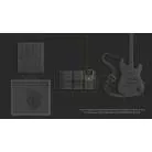 NUX - SYSTEME SANS-FIL PEDALBOARD 2,4 GHZ + TUNER / BOOST / FX LOOP