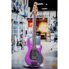 STERLING BY MUSIC MAN - STINGRAY RAY35 PURPLE SPARKLE AVEC HOUSSE