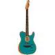 LIMITED EDITION AMERICAN ACOUSTASONIC® TELECASTER®, CHANNEL-BOUND NECK, OCEAN TURQUOISE