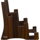 FENDER - DELUXE WOODEN 3-TIER GUITAR STAND