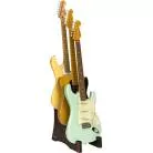 FENDER - DELUXE WOODEN 3-TIER GUITAR STAND