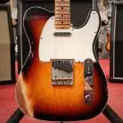 FENDER CUSTOM SHOP - S21 LTD 65 TELE CUSTOM HEAVY RELIC FADED AGED 3 COLOR SUNBURST