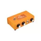 WARM AUDIO - WA-FTB FOXY TONE BOX - PEDALE FUZZ POUR GUITARE AVEC SUSTAIN ET OCTAVER - FINITION VELOURS ORANGE