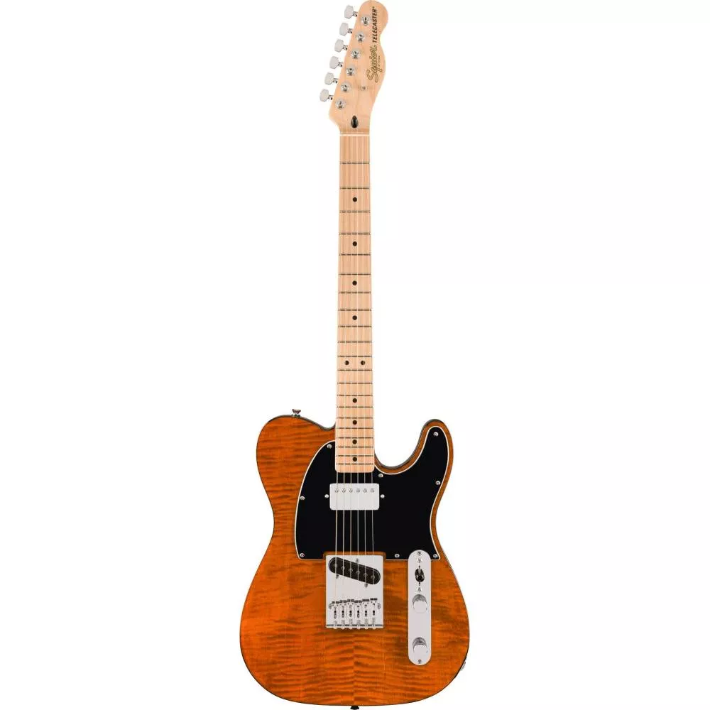 Squier by Fender Affinity Series Telecaster, Guitare Electrique, Touche en  Laurier, Plaque de Protection Blanche, Bleu Lac Placid, Inclus des Cours 