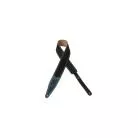 LEVY'S - WILDHORSE - 6,4 CM, DAIM AVEC FLECHE ET TRIPLE SURPIQURE - BLACK