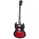 GIBSON ELECTRIC - SG STANDARD CARDINAL RED BURST