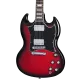 GIBSON ELECTRIC - SG STANDARD CARDINAL RED BURST