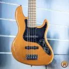 FENDER - DEPV397045 AMERICAN DELUXE J BASS V ASH + ETUI