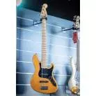 FENDER - DEPV397045 AMERICAN DELUXE J BASS V ASH + ETUI