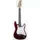 EKO - GUITARE ELECTRIQUE ST 100 FORMAT 3/4 TYPE STRAT CHROME RED