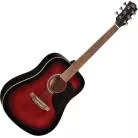 EKO - GUITARE ACOUSTIQUE RANGER 6 RED SUNBURST