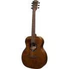 LAG - GUITARE ACOUSTIQUE BLUEWAVE 1 TRAVEL ELECTRO BROWN