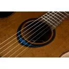 LAG - GUITARE ACOUSTIQUE BLUEWAVE 1 NYLON TRAVEL ELECTRO BROWN