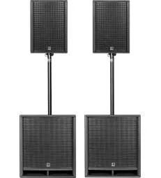 HK AUDIO - 2 PRO-112 FD2, 2 PRO-118 SD2 + 2 MATS K&M
