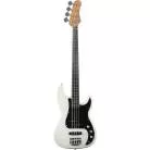 EKO - BASSE ELECTRIQUE PJ 400 TYPE PRECISION JAZZ VINTAGE WHITE