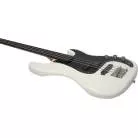 EKO - BASSE ELECTRIQUE PJ 400 TYPE PRECISION JAZZ VINTAGE WHITE