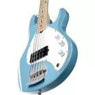 STERLING BY MUSIC MAN - STINGRAY 5 RAY5 CHOPPER BLUE