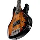 STERLING BY MUSIC MAN - STINGRAY 5 RAY35 SPALTED MAPLE 3 TONS SUNBURST