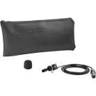 SHURE - MICRO CRAVATE NOIR CARDIOIDE TQG