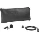 SHURE - MICRO CRAVATE NOIR CARDIOIDE TQG