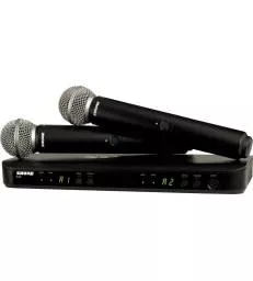SHURE - BLX288E-SM58-M17 BLX RECEPTEUR DOUBLE & MICRO SM58 - M17