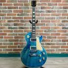 GIBSON - LES PAUL TRADITIONAL 2014 120TH ANNIVERSARY OCEAN BLUE + ETUI