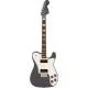 FENDER - CHRIS SHIFLETT CLEAVER TELECASTER DELUXE CHARCOAL FROST METALLIC