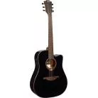 LAG - DREADNOUGHT CUTAWAY ELECTRO BLACK