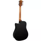 LAG - DREADNOUGHT CUTAWAY ELECTRO BLACK