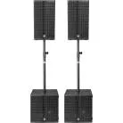 HK AUDIO - L3PACK-COMPACT 2 L3-112FA, 2 LSUB-1500A, HOUSSES + MATS