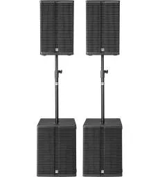 HK AUDIO - L3PACK-BASS 2 L3-115FA, 2 LSUB-1800A, HOUSSES + MATS
