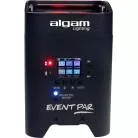 ALGAM LIGHTING - PAR SUR BATTERIE 6 LED 12W RGBWAUV IR ET DMX SANS-FIL