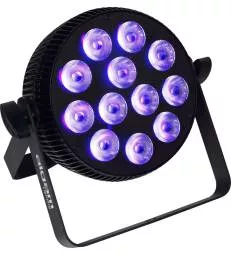 ALGAM LIGHTING - PROJECTEUR A LED 12X10W 6-EN-1 RGBWAU SLIM